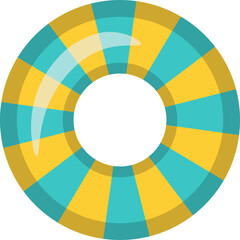 Obraz premium Summer Beach Vacation Decoration For Templet Element Design