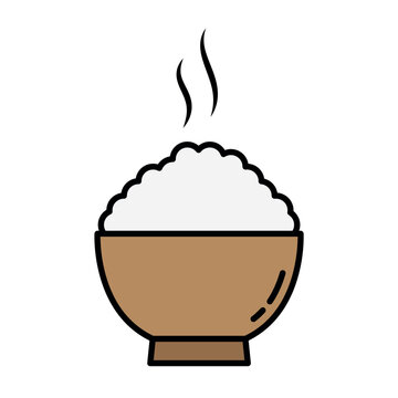 recommend clip art: rice bowl sign symbol vector icon