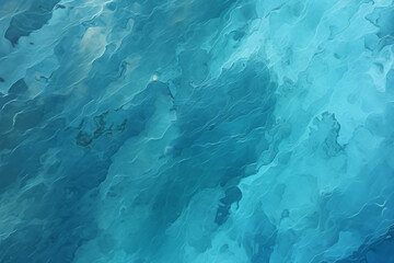 Processed collage of blue calm water surface texture. Background for banner, backdrop or texture