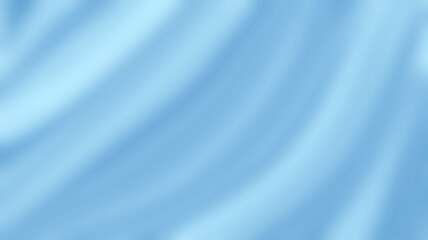 Flowing defocused silky texture in soft light blue tones creating a serene and tranquil atmosphere. Calming and refreshing ambiance perfect for use in soothing design themes. Abstract background.
