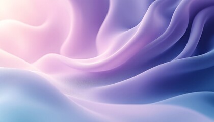 Obraz premium Abstract Background Abstract Pastel Drapery: Serene Lavender and Sky Blue Hues
