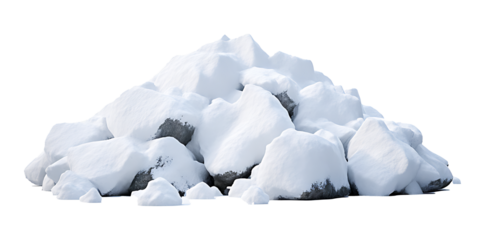 Pile of snow, winter texture, cold background