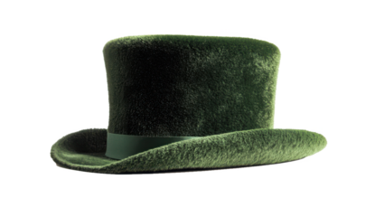 Green Hat PNG on Transparent Background for St. Patrick's Day