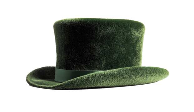 Green Hat PNG on Transparent Background for St. Patrick's Day