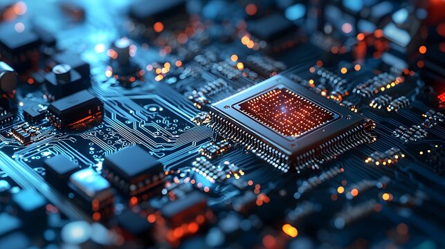 Detailed 3D rendering and visualization of quantum computing modeling of superconducting qubits used in quantum processors highlighting the critical Josephson junction component