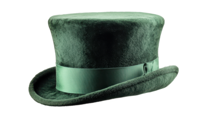 Green Hat PNG on Transparent Background for St. Patrick's Day