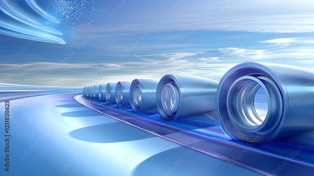 Poster superconducting magnets in quantum powered mri and particle accelerators a futuristic visualization 