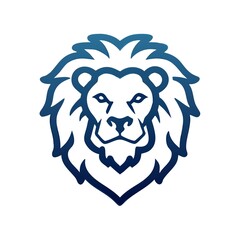 Obraz premium lion head illustration
