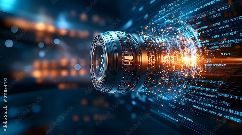 Poster quantum computing analyzing the behavior of quarks during the early moments of the universe leaving 