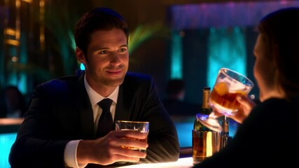 Romantic Night at the Bar