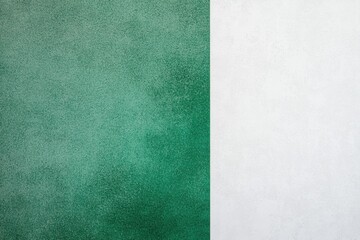Fototapeta premium A gradient transitioning from forest green to pale mint with a fine grain overlay, evoking a natural and calming atmosphere