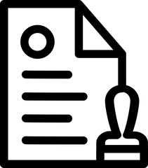 Confidential Document Icon