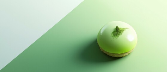 Fresh Green Peppers on a Table