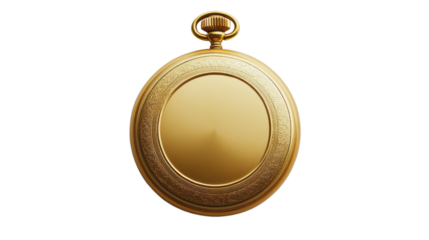 An ornate pocket watch gleams in the soft light, capturing timeless elegance and history