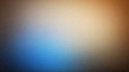 Obraz premium abstract blurred gradient image with brown blue tones for smooth texture background and soft color transitions in digital design ombre effects for website or presentation 