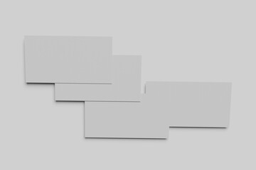 Blank Presentation Mockup white