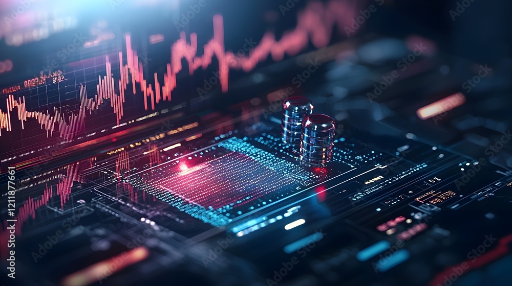 Poster innovative quantum computing representation predicting currency fluctuations and dynamics in the for