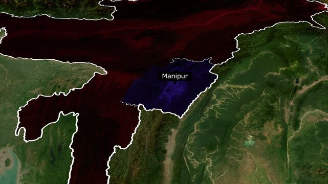 Manipur Map