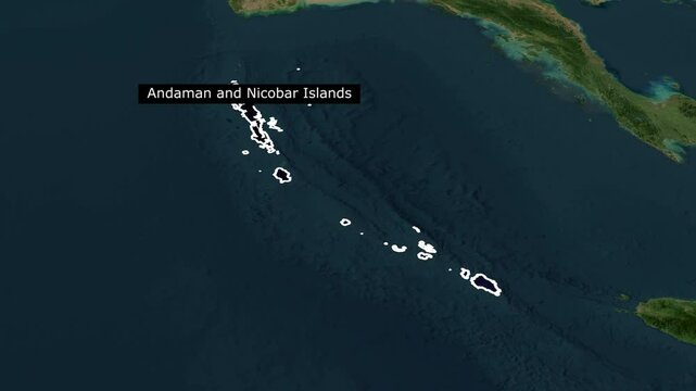 Andaman and Nicobar Islands Map