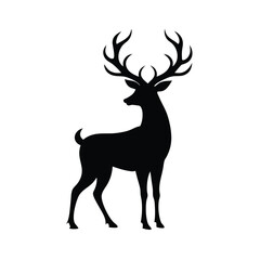 deer silhouette vector