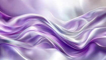 Fototapeta premium Abstract Purple and White Wave Abstract Design