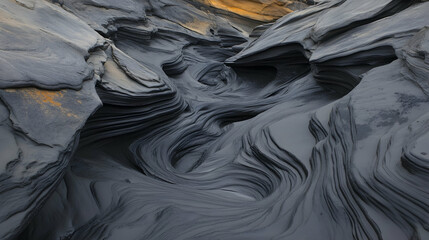 Swirling sandstone canyon, desert landscape, natural erosion patterns, geological formation, travel background