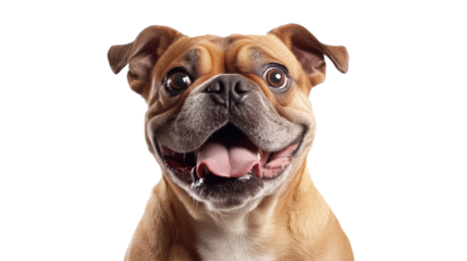 Unique Bulldog Portraits Show Their Charm Generative AI