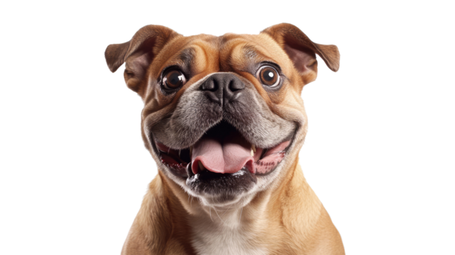 Unique Bulldog Portraits Show Their Charm Generative AI