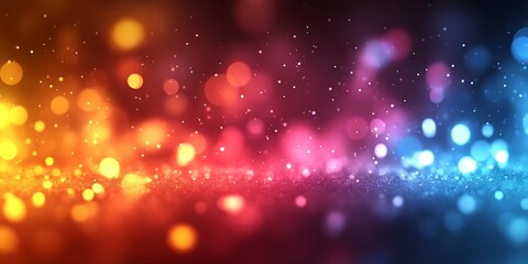 Obraz premium Abstract colorful bokeh background.
