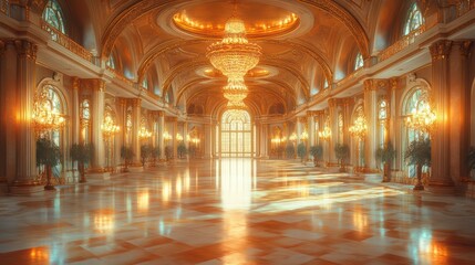 Grand Palace Ballroom: A Sunlit Majesty
