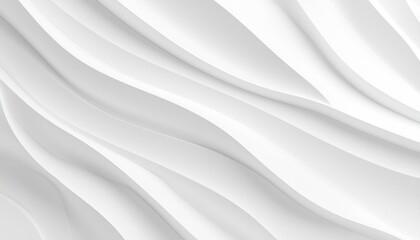 Obraz premium Abstract White Curving Lines Background Design