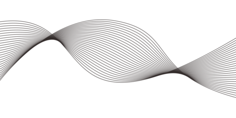 abstract wavy curve lines background