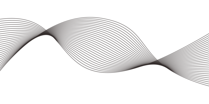 abstract wavy curve lines background