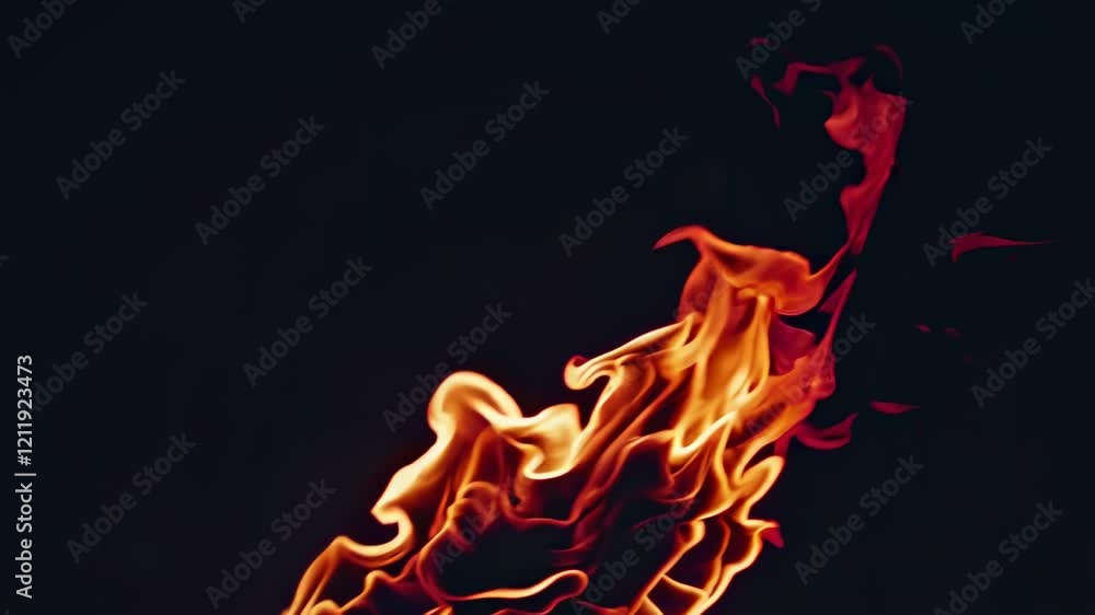 Poster flames dance and flicker in a mesmerizing display of heat and light during an evening gathering