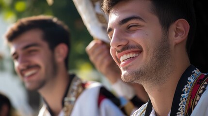 Group of males posing side by side, possibly for a photo shoot or event