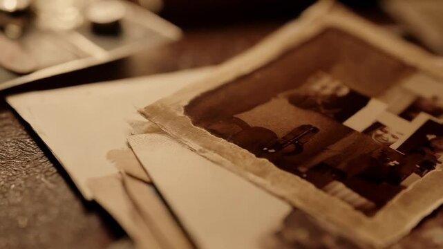 Vintage Photographs Capture Moments From the Past in a Nostalgic Setting With a Warm Atmosphere