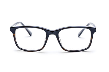 Fototapeta premium Classic Eyeglasses isolated on white background