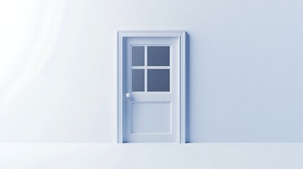 Minimalist Popup Ad Icon with Close Button