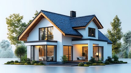 modern house exterior design photo