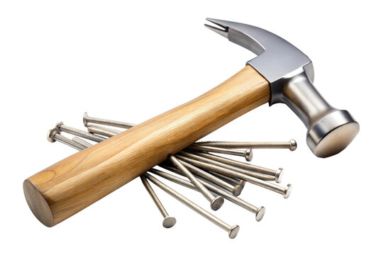 Claw Hammer and Nails