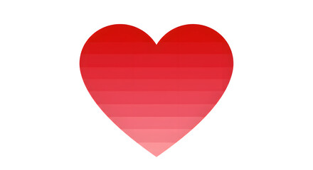 Two overlapping hearts on a soft background.