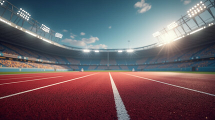 Chasing Speed: The Competitive World of Athletics on the Running Track