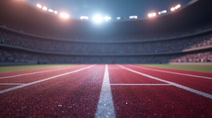 Chasing Speed: The Competitive World of Athletics on the Running Track