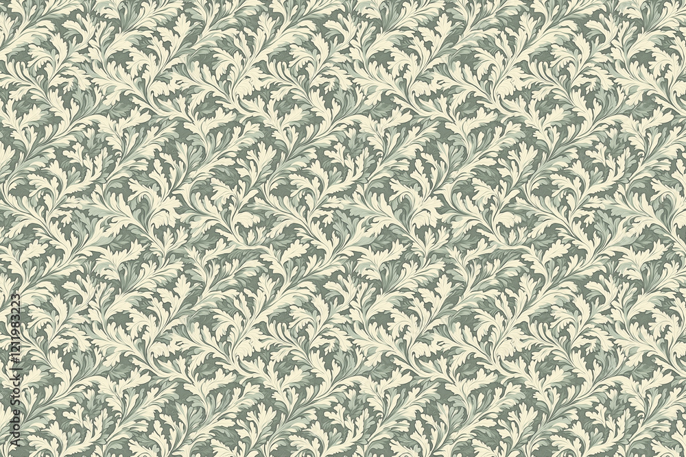 Poster floral toile tapestry pattern. vintage botanical wallpaper pattern. background image. created with g