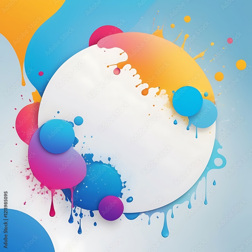 Fototapete abstract modern dynamic colors minimalist background. grainy background style for banner wallpaper o