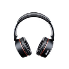 Fototapeta premium Modern Wireless Over-Ear Headphones with Rose Gold Accents - Studio Quality Sound