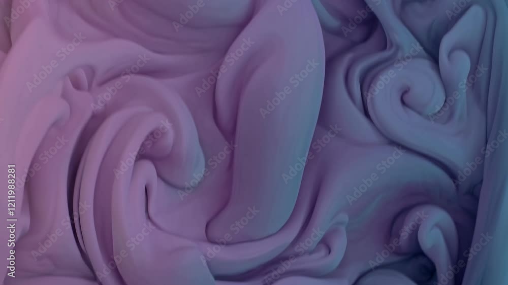 Poster colorful abstract design flows in harmony with gentle shapes and curves