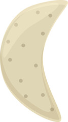 Savory crescent shaped empanada, a traditional argentinian dish, representing culinary heritage and cultural identity