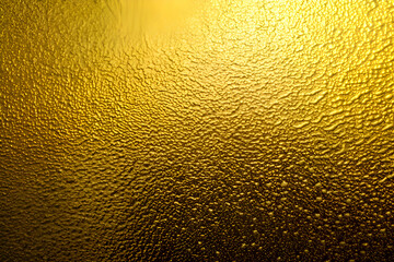 Golden Abstract Texture. Luxury Background. Metallic Pattern. Shiny Surface