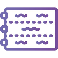 Obraz premium Simple vector icon swimming pool